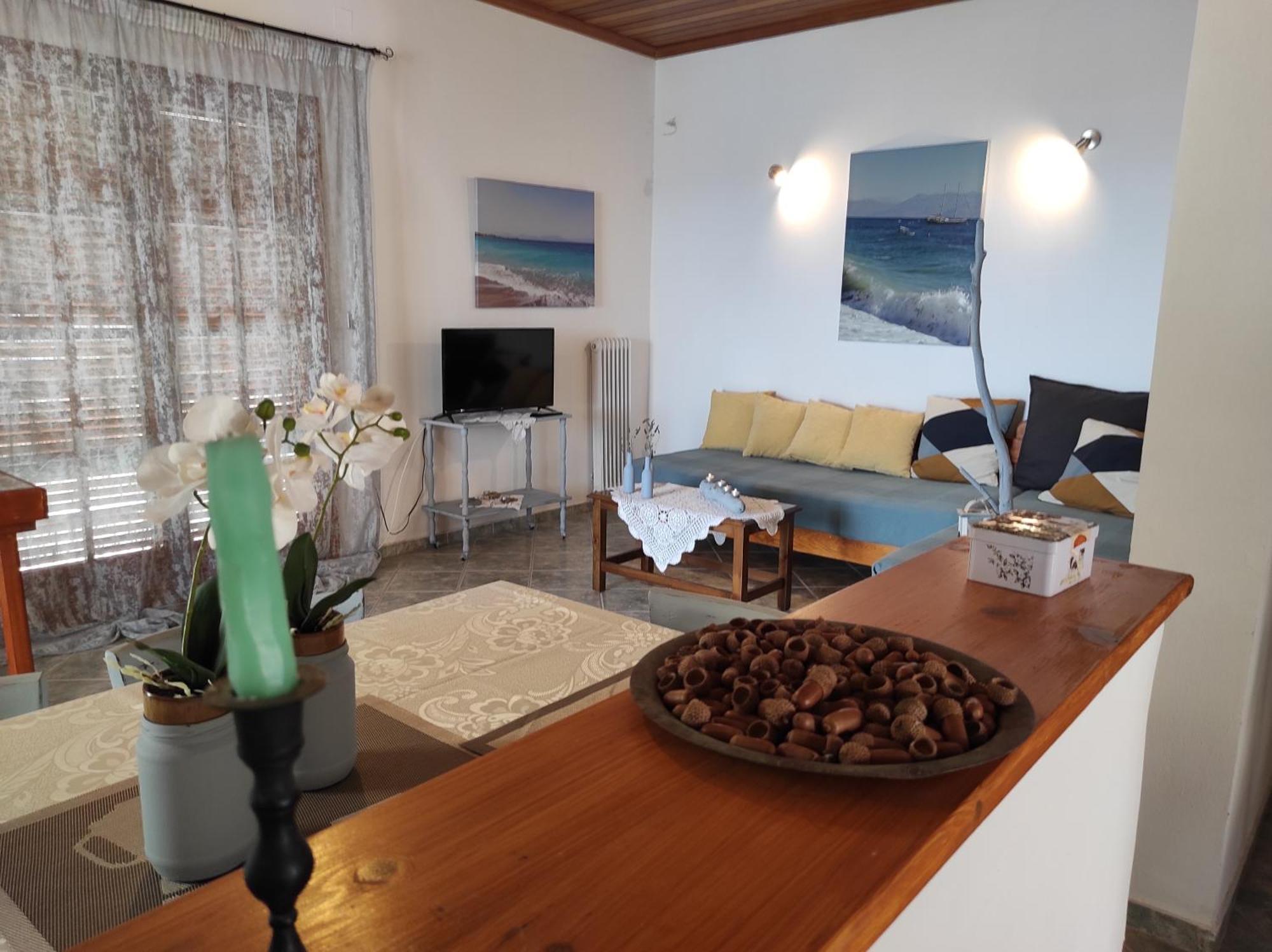 Tas Millstone Seaside House Villa Marathiás Eksteriør bilde
